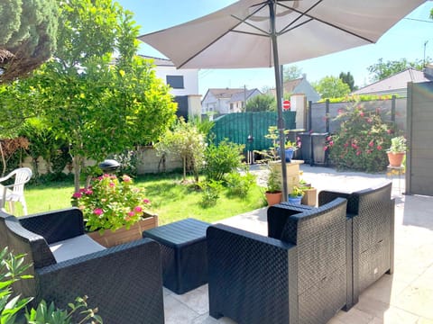 Patio, Spring, Day, Garden, Garden view