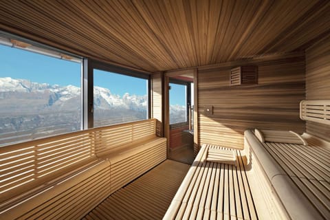 Day, Sauna, Mountain view
