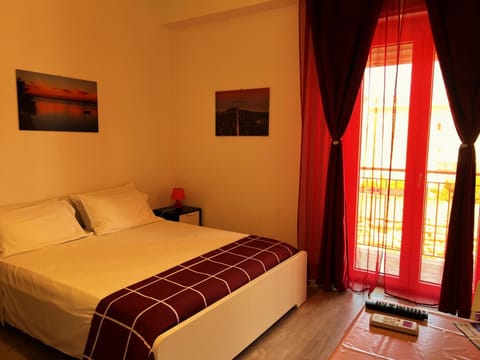 Bed, View (from property/room), Photo of the whole room, Bedroom, City view, internet, air conditioner