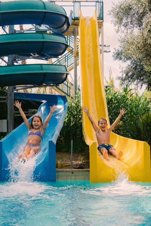 Aqua park, Swimming pool, children