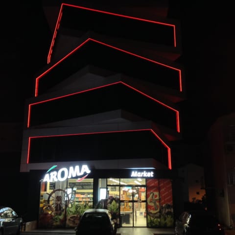 Property building, Night