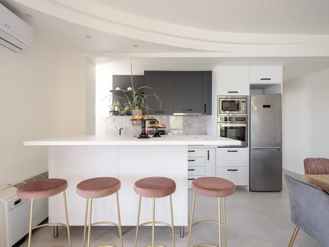 Coffee/tea facilities, Kitchen or kitchenette, Dining area, pet friendly, toaster