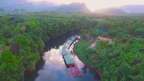 Bird's eye view, River view