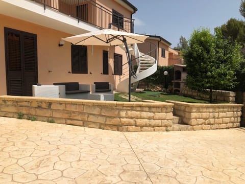 Property building, Facade/entrance, Day, Garden