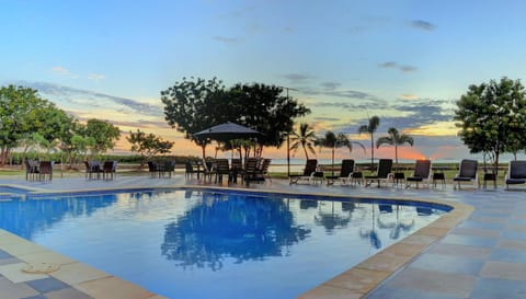 Day, Natural landscape, Pool view, Swimming pool, Sunrise, Sunset, sunbed