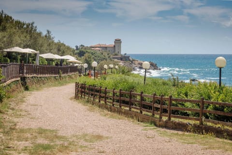 Nearby landmark, Day, Natural landscape, Sea view