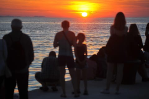 People, Neighbourhood, Natural landscape, View (from property/room), Beach, Sea view, Sunset