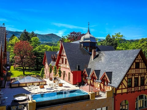 Bird's eye view, Balcony/Terrace, Pool view, Swimming pool