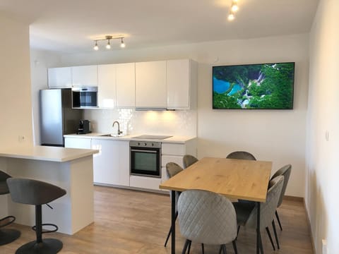 TV and multimedia, Kitchen or kitchenette, Living room, Dining area, minibar, pet friendly, stove