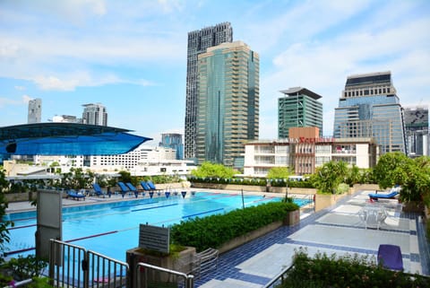 Day, City view, Pool view, Swimming pool