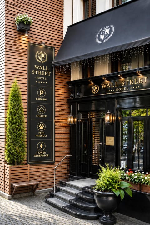 Property building, Facade/entrance, Day, Property logo or sign, Logo/Certificate/Sign, Text overlay, Street view, Certificate/Award
