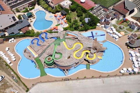 Day, Bird's eye view, Children play ground, Pool view, Swimming pool, Swimming pool
