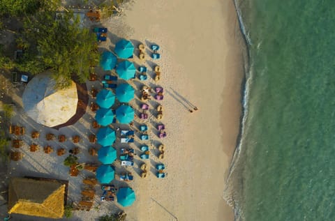 Beach, sunbed