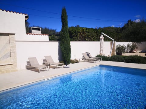 Patio, Day, Pool view, Swimming pool, sunbed