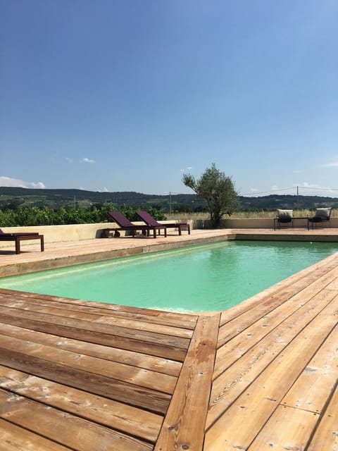 Patio, Pool view, Swimming pool