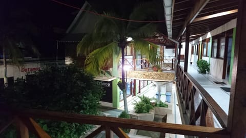 Property building, Night, On site