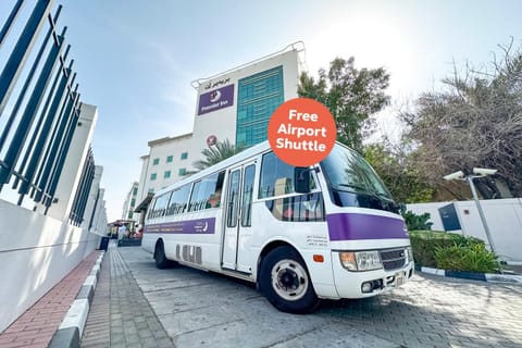 Property building, Facade/entrance, Day, Property logo or sign, Property logo or sign, shuttle