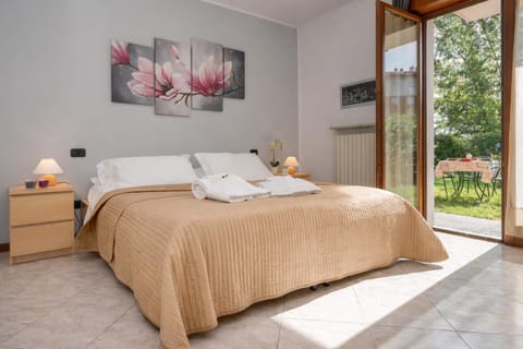 Bed, Garden, Bedroom