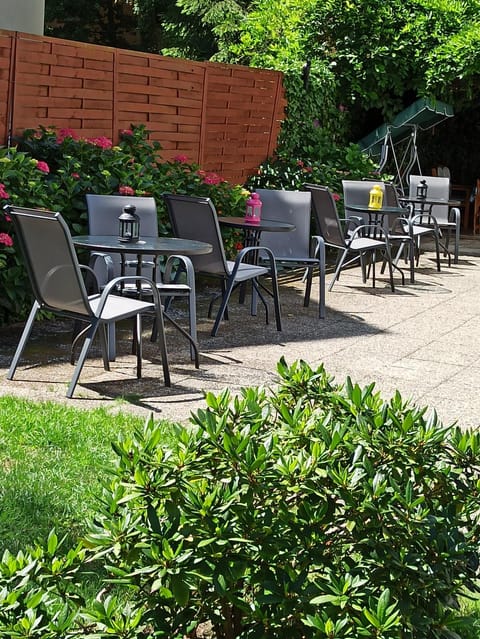 Patio, Day, Garden, Garden view, sunbed