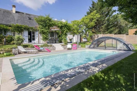 Garden, Swimming pool, sunbed