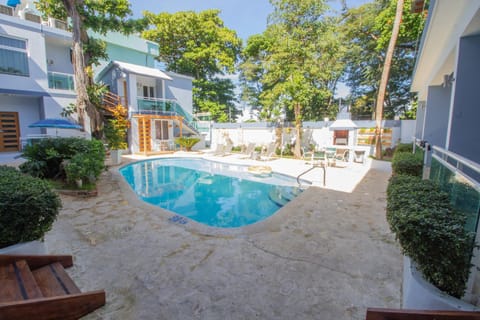 Property building, Pool view, Swimming pool, Swimming pool