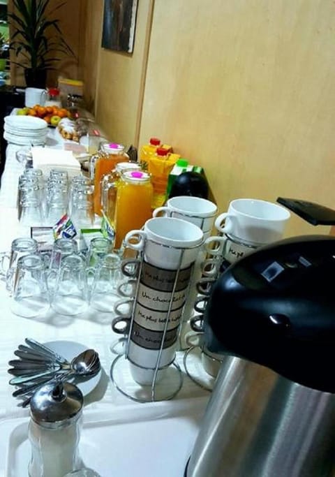 Continental breakfast, Non alcoholic drinks