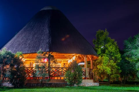Property building, Night, Garden view, Landmark view