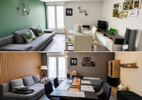 Living room, Dining area