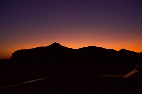 Mountain view, Sunset