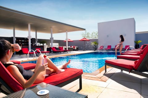 People, On site, Swimming pool