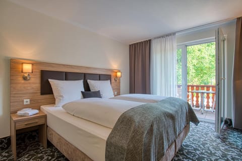 Patio, Bed, Living room, Bedroom, Inner courtyard view