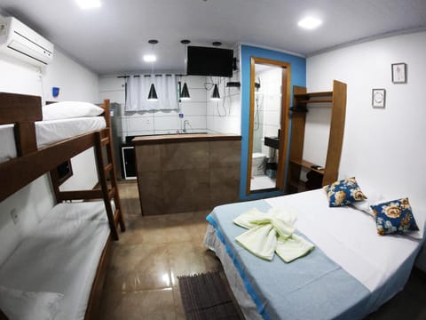 Bed, Kitchen or kitchenette, bunk bed