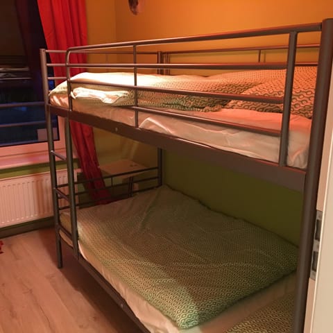 Photo of the whole room, bunk bed