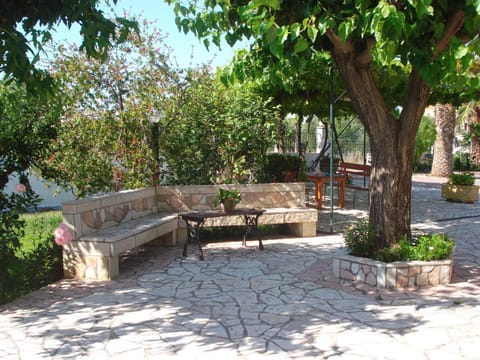 Patio, Garden view, Sunrise