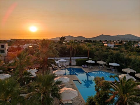 Pool view, Sunrise