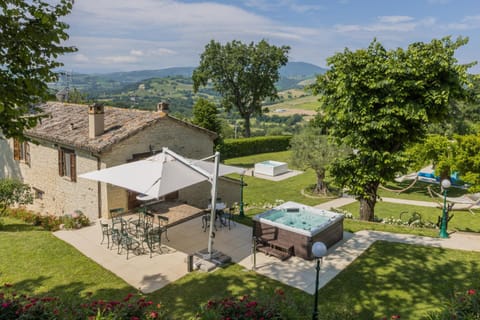 Property building, Garden view