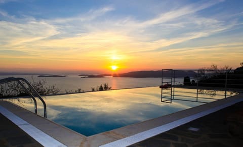 Summer, On site, Swimming pool, Swimming pool, Sunset