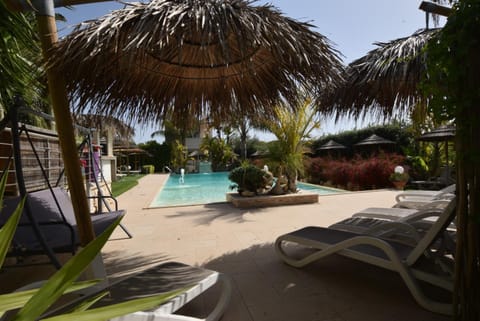Garden, Garden view, Pool view, Swimming pool, sunbed