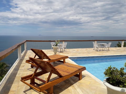 Pool view, Sea view, Swimming pool