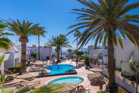 Property building, Facade/entrance, View (from property/room), Sea view, Swimming pool