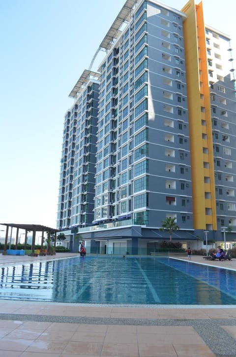 Property building, Pool view, Swimming pool