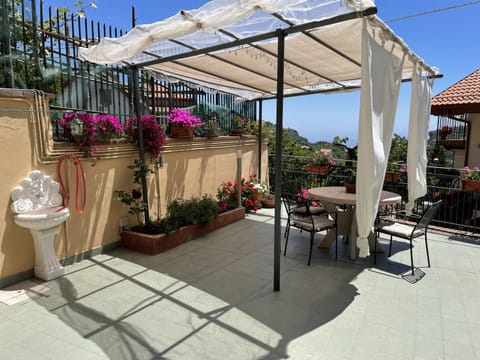 Property building, Balcony/Terrace, Sunset, sunbed