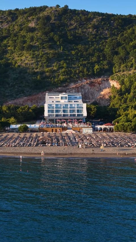 Property building, Beach, Mountain view, Sea view