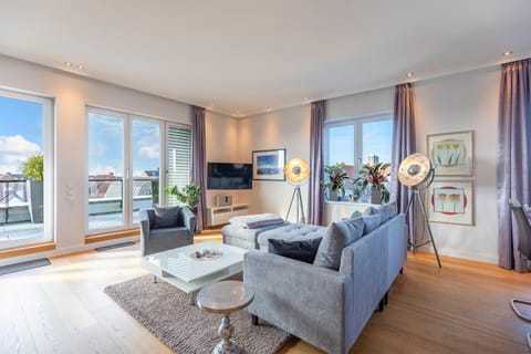 Penthouse Horizont Apartment in Husum