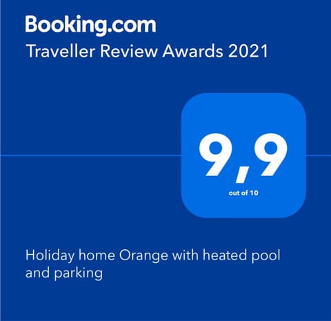 Holiday home Orange with heated pool and parking House in Zadar