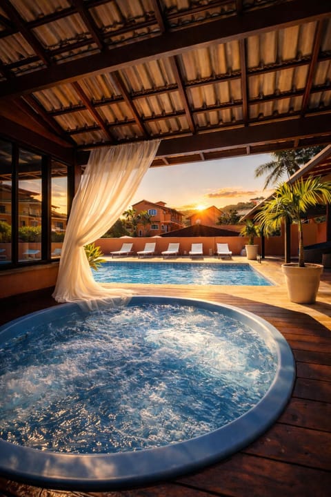 Hot Tub, View (from property/room), Landmark view, Pool view, Swimming pool, internet