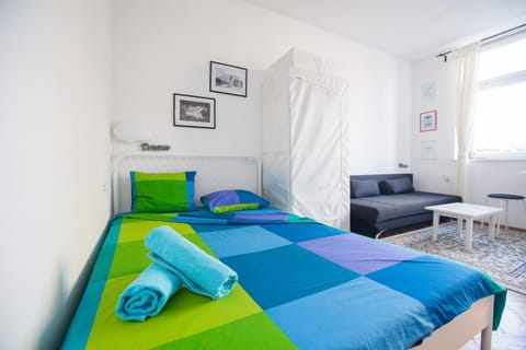 Bed, Living room, Bedroom