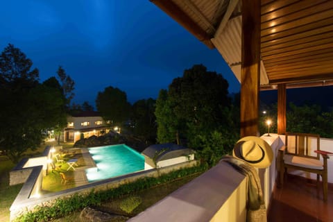 Balcony/Terrace, Swimming pool, Swimming pool, Sunset