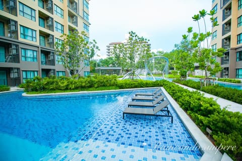 Property building, Swimming pool