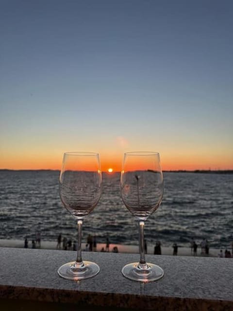 Sea view, Drinks, Sunset